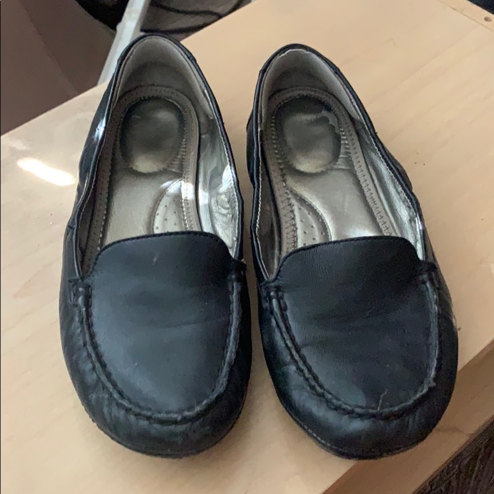 Me Too leather loafers